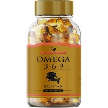 Phytopharma Omega 3-6-9 Balık Yağı Softgel